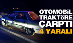 Kırıkkale'de trafik kazası: 4 yaralı