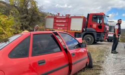 Trafik kazası: 1 ölü, 2 yaralı