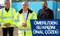 Ömerli’de Su Krizini Önal Çözdü