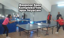 Başpınar Spor Kompleksi’nde spor heyecanı
