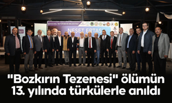 "Bozkırın Tezenesi" ölümün 13. yılında türkülerle anıldı