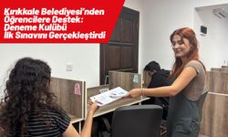 Kırıkkale Belediyesi’nden Öğrencilere Destek: Deneme Kulübü İlk Sınavını Gerçekleştirdi