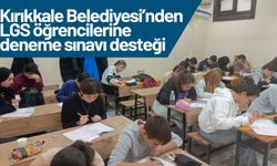 Kırıkkale Belediyesi’nden LGS Öğrencilerine Deneme Sınavı Desteği