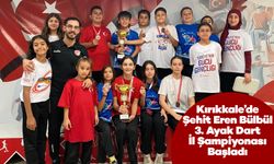 Kırıkkale’de Şehit Eren Bülbül 3. Ayak Dart İl Şampiyonası Başladı