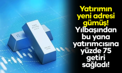 Yatırımın yeni adresi gümüş! Yılbaşından bu yana yatırımcısına yüzde 75 getiri sağladı!