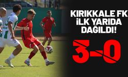 Kırıkkale FK, ilk yarıyı 3-0 geride kapattı