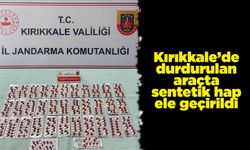 Kırıkkale’de durdurulan araçta sentetik hap ele geçirildi