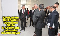 Kırıkkale’de Özel Eğitim Uygulama Okulu II. Kademede çalışmalar devam ediyor