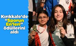 Kırıkkale’de “Sporun En’leri” ödüllerini aldı