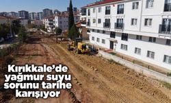 Kırıkkale’de yağmur suyu sorunu tarihe karışıyor