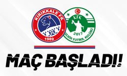 Kırıkkale FK - Kırşehir FSK maçı başladı