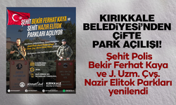 Kırıkkale Belediyesi’nden Çifte Park Açılışı!