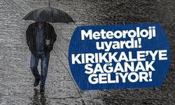 Kırıkkale’de Çarşamba Günü Gök Gürültülü Sağanak Yağış Bekleniyor