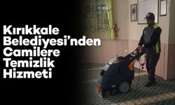 Kırıkkale Belediyesi’nden Camilere Temizlik Hizmeti