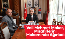 Vali Mehmet Makas, Misafirlerini Makamında Ağırladı