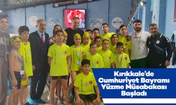 Kırıkkale’de Cumhuriyet Bayramı Yüzme Müsabakası Başladı
