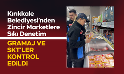 Kırıkkale Belediyesi’nden Zincir Marketlere Sıkı Denetim