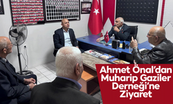 Ahmet Önal’dan Gaziler ve Esnafa Ziyaret