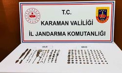 Jandarmanın uygulamasında tarihi eser ve esrar ele geçirildi: 2 tutuklama