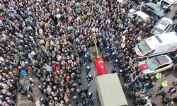 Kayserili binler, şehidini uğurladı