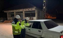 Trafik denetiminde kurallara uymayan sürücülere ceza yağdı
