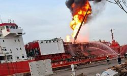 Türk tanker gemisi Ukrayna limanında vuruldu