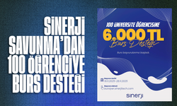 Sinerji Savunma’dan 100 Üniversite Öğrencisine Burs Desteği