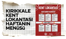 Kırıkkale Belediyesi Kent Lokantası’nda Haftanın Menüsü Açıklandı
