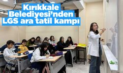 Kırıkkale Belediyesi’nden LGS ara tatil kampı