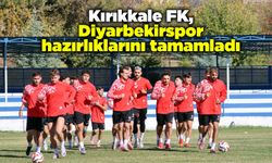 Kırıkkale FK, Diyarbekirspor hazırlıklarını tamamladı