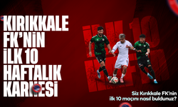 Kırıkkale FK’nin ilk 10 haftalık karnesi!