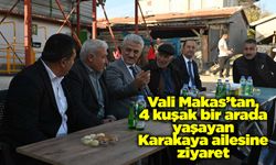 Kırıkkale Valisi Makas’tan, 4 kuşak bir arada yaşayan Karakaya ailesine ziyaret