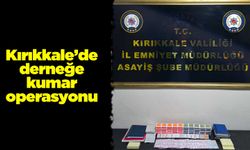 Kırıkkale’de derneğe kumar operasyonu