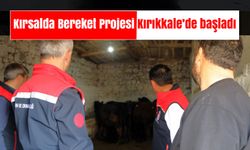 Kırsalda Bereket Projesi Kırıkkale’de başladı