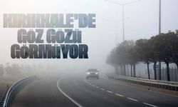 Kırıkkale güne yoğun sisle başladı