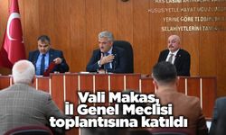 Vali Makas, İl Genel Meclisi toplantısına katıldı