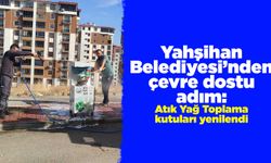 Yahşihan Belediyesi’nden çevre dostu adım