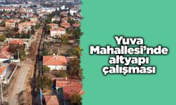 Yuva Mahallesi’nde altyapı çalışması