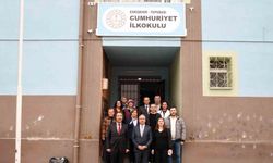 1896 yılından beri ayakta olan tarihi okul eğitime devam ediyor