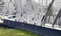 Aksaray'a mevsimin ilk karı yağdı