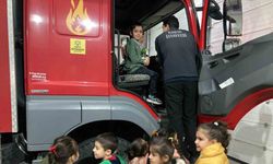 Öğrenciler yangın eğitimiyle bilinçlendi