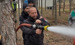 Orman yangınlarıyla mücadele gönüllüsü oldular