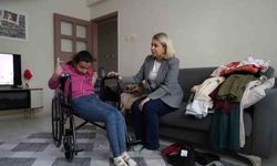 Serebral palsi hastası Tuğba Ateş’in hayali gerçek oldu