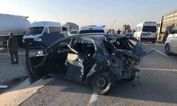 Üç araçlı zincirleme kaza: 1 yaralı