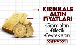 KIRIKKALE’DE BUGÜN ALTIN NE KADAR? 07 Aralık 2025