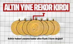 Gram altın bugüne de rekorla başladı! Gram altın 6 bin 186 lira