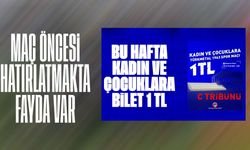 Kırıkkale FK – Türk Metal 1963 maçında biletler kadın ve çocuklara 1 TL