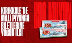 Kırıkkale’de yılbaşı biletlerine yoğun ilgi! Büyük ödül tam 800 milyon TL!