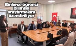 Binlerce öğrenci bilimsel araştırmalara özendiriliyor