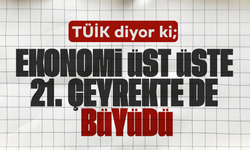 TÜİK, 2025 Yılı Üçüncü Çeyrek GSYH Verilerini Açıkladı: Ekonomi Üst Üste 21. Çeyrekte de Büyüdü